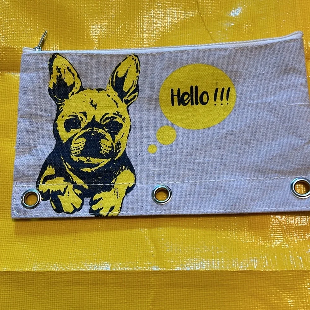 Animal pencil bags $3 if purchased with $10 or more order